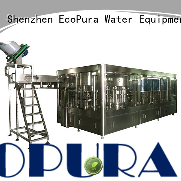 EcoPura filling small liquid filling machine trade partner for beverages