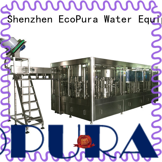 EcoPura affordable automatic liquid filling machine factory for commercial production