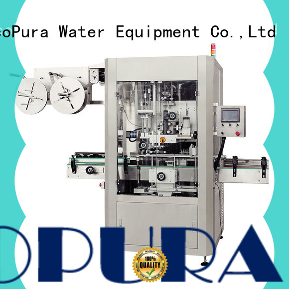 EcoPura ISO9001 certified Bottle Labeling Machine international market for sale