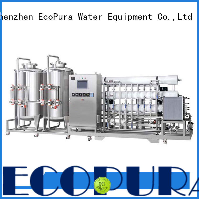 EcoPura standard water treatment system solution expert for the global market
