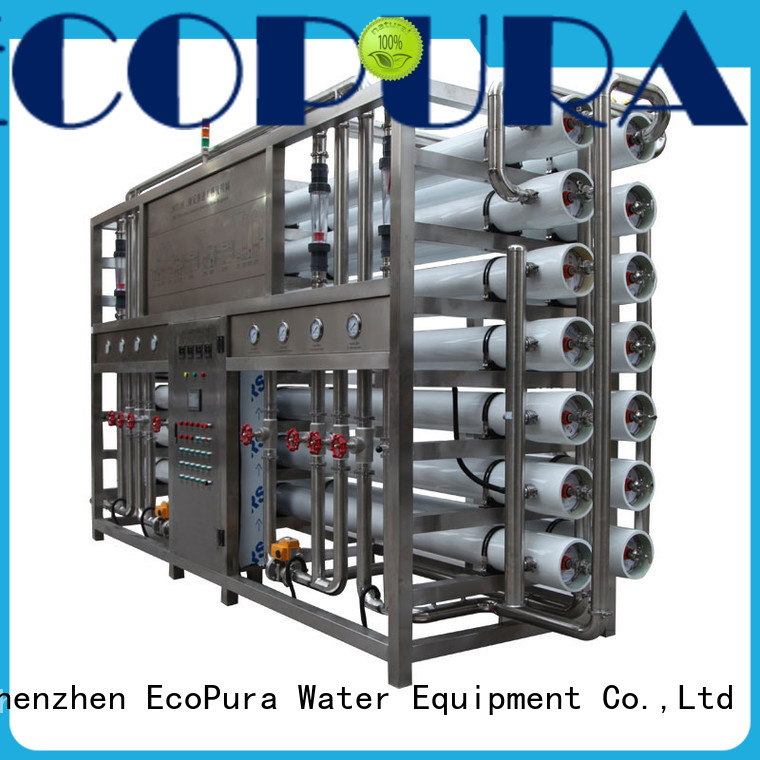 EcoPura pretreatment reverse osmosis water filtration solution expert for water purification