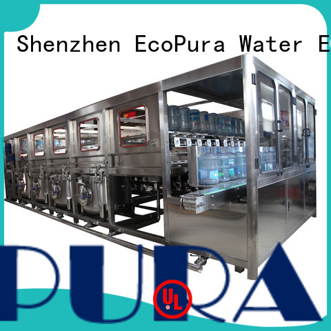 EcoPura most popular water bottle filler manufacturer for commercial production