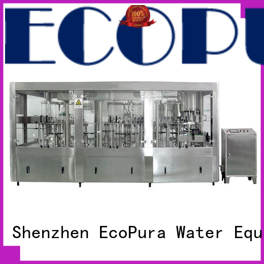 EcoPura 5 star service oil bottling machine overseas trader for industrial production