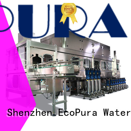 EcoPura machine mineral water bottle filling machine manufacturer for commercial production