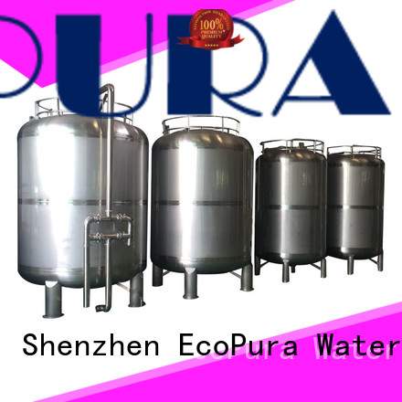 EcoPura 100% quality water treatment plant manufacturers exporter for water treatment