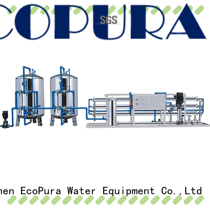EcoPura premium quality water treatment machine manufacturers solution expert for the global market
