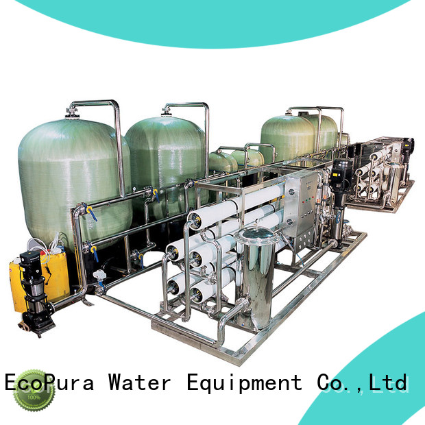 EcoPura pretreatment water treatment machine solution expert for water purification