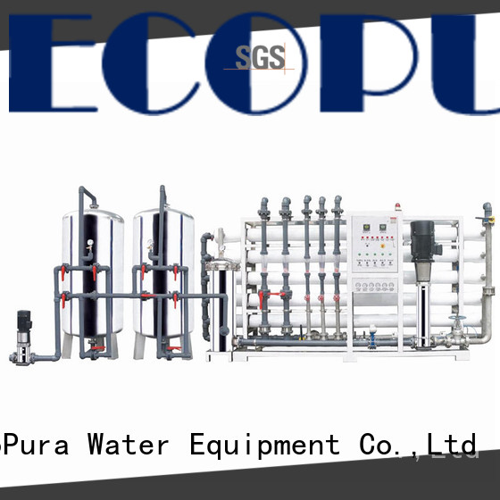 standard water system equipments 2m3h exporter for water treatment