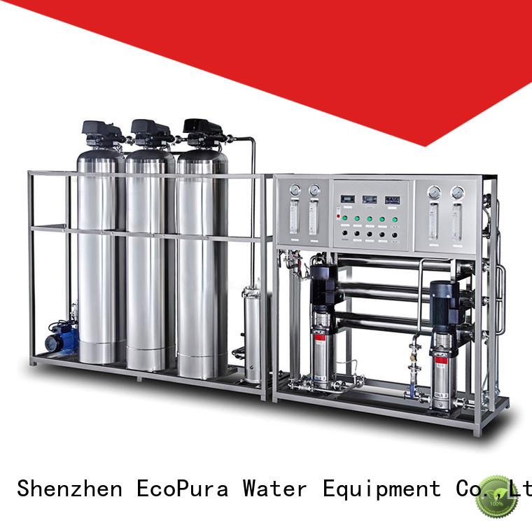 EcoPura strict inspection water treatment companies exporter for water purification