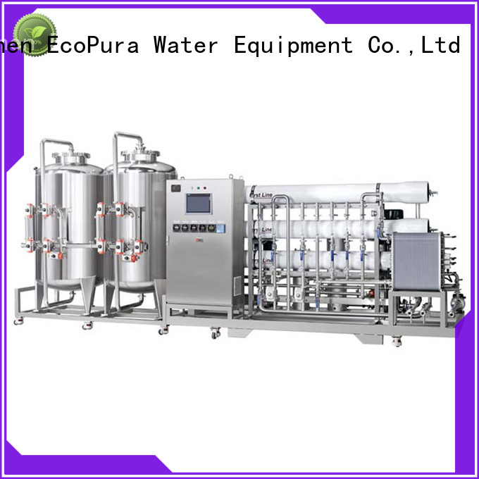 EcoPura 100% quality best water treatment solution expert for the global market