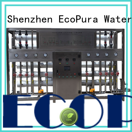 EcoPura standard water treatment machine exporter for the global market