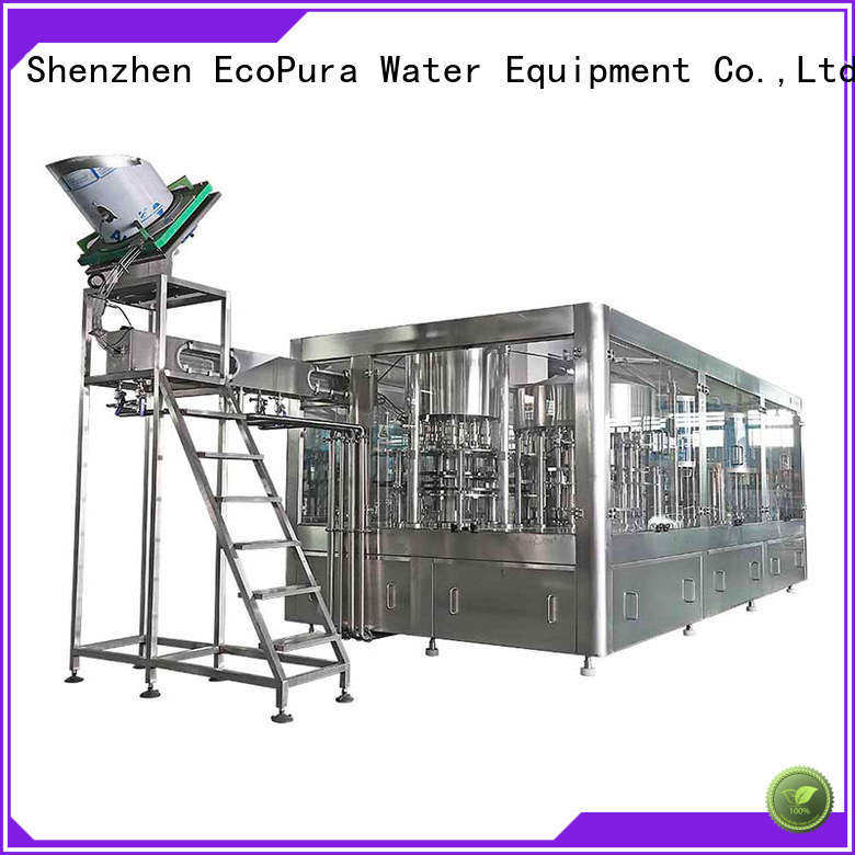 EcoPura 4in1 bottle filler trade partner for commercial production