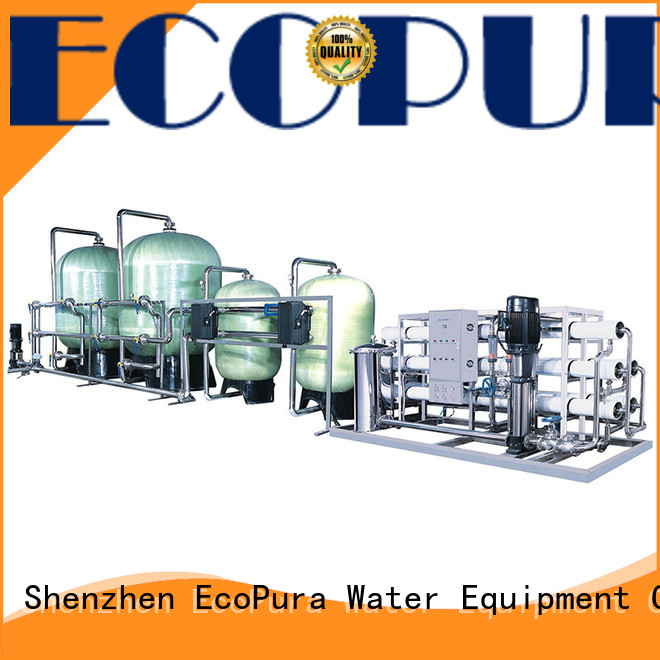 EcoPura 10m3h water treatment equipment for sale exporter for water treatment