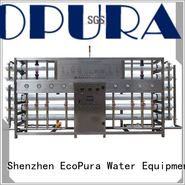 EcoPura standard best water treatment systems wholesaler trader for water purification