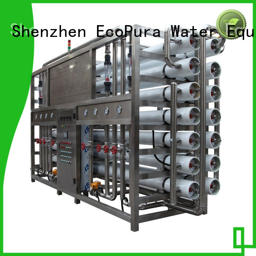 EcoPura 100% quality water treatment process exporter for the global market