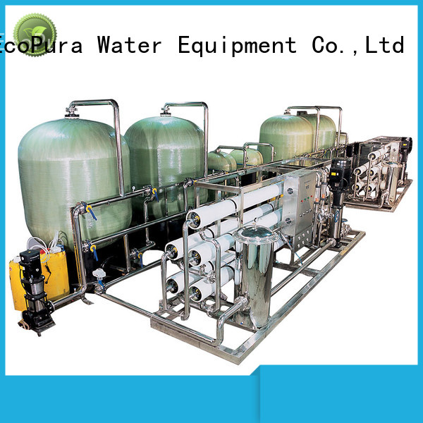 EcoPura 25m3h water treatment process wholesaler trader for water purification