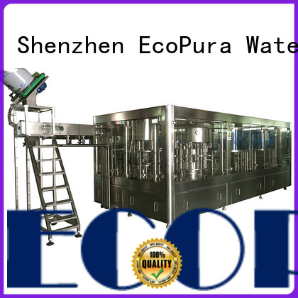 EcoPura hot sale automatic liquid filling machine trade partner for liquids