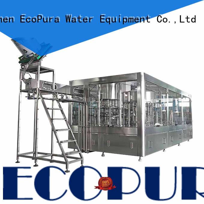 EcoPura filling automatic liquid filling machine factory for commercial production