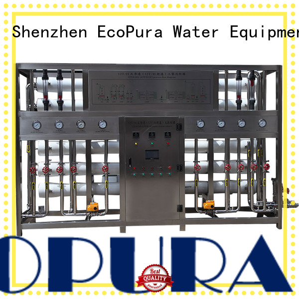 EcoPura 25000lh water treatment process solution expert for the global market