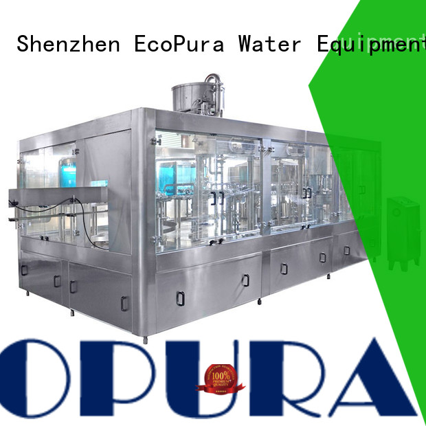 EcoPura 3in1 csd filling machine wholesale for upgrade industries