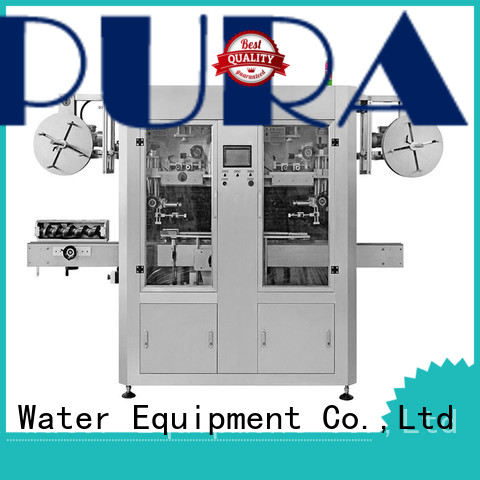 EcoPura double bottle labeler equipment overseas market for commerce