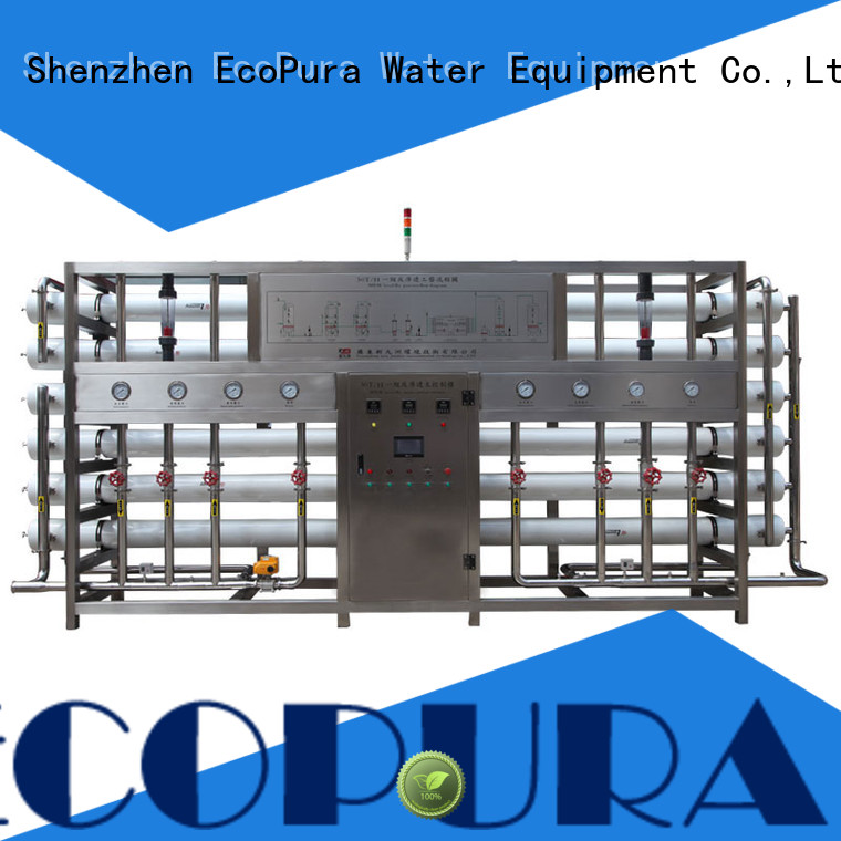 EcoPura standard best water treatment systems solution expert for the global market