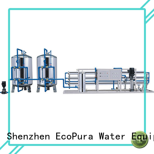EcoPura 100% quality water treatment equipment for sale solution expert for the global market
