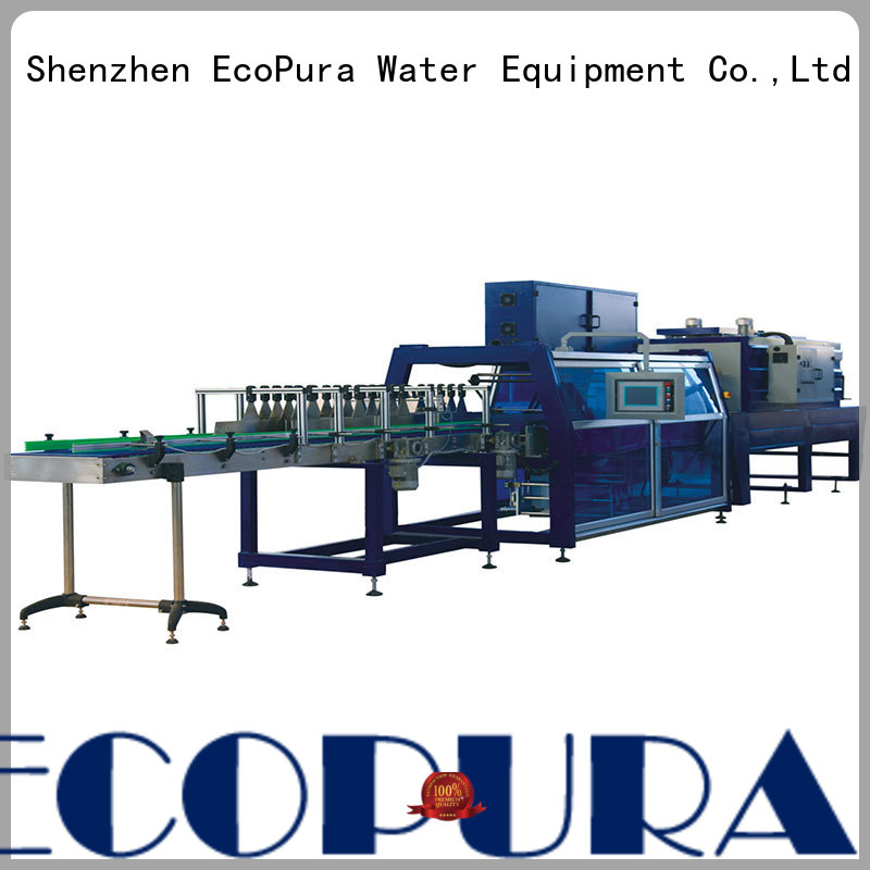 EcoPura wrapper shrinking wrapping machine personalized for b2b