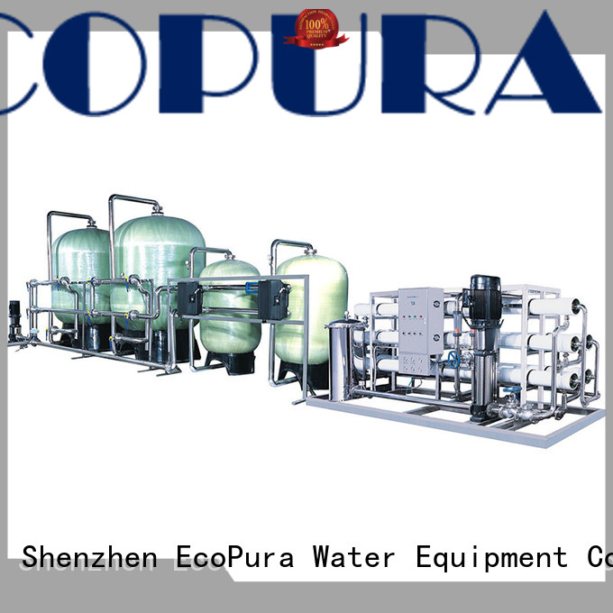 EcoPura swro water treatment equipment for sale solution expert for the global market