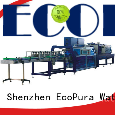 EcoPura unreserved service automatic shrink wrap machine carton for b2b