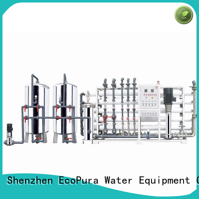 EcoPura premium quality water treatment machine solution expert for water purification