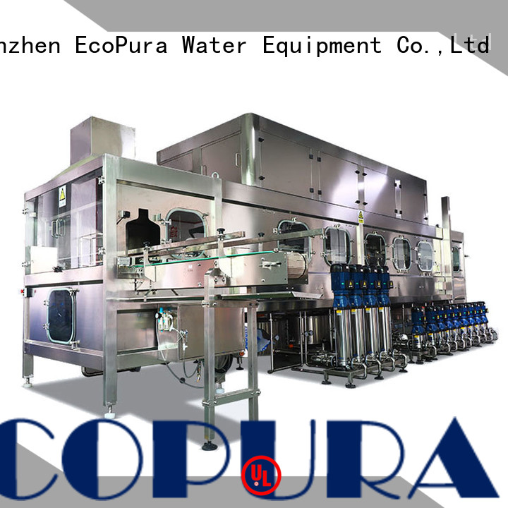 EcoPura most popular bottle filling machine price manufacturer for distribution