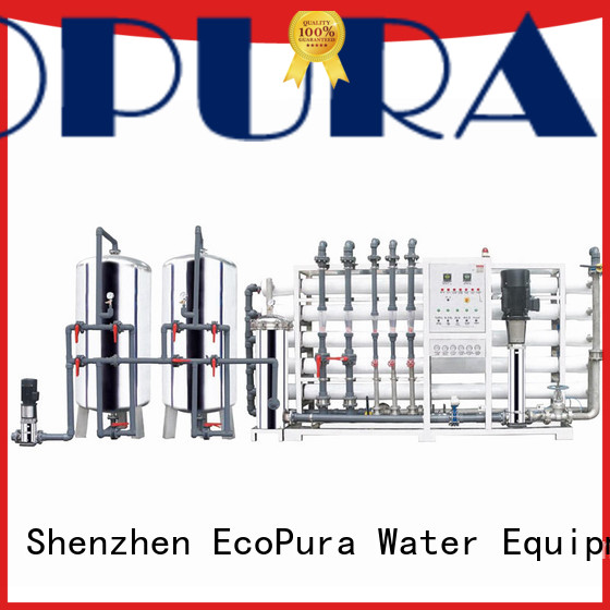 EcoPura standard water treatment products exporter for water purification