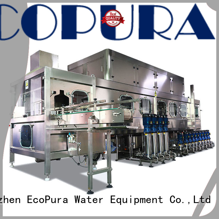 EcoPura most popular mineral water bottle filling machine factory for distribution