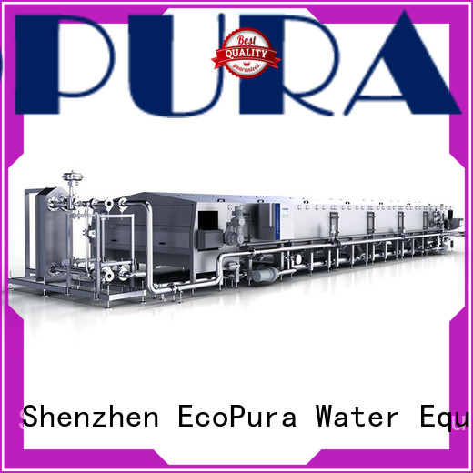 EcoPura tunnel beverage processing machine supplier for industrial production