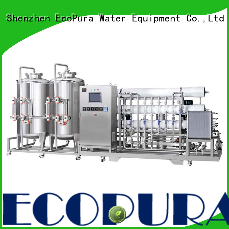 EcoPura 25000lh water treatment plant manufacturers solution expert for water treatment