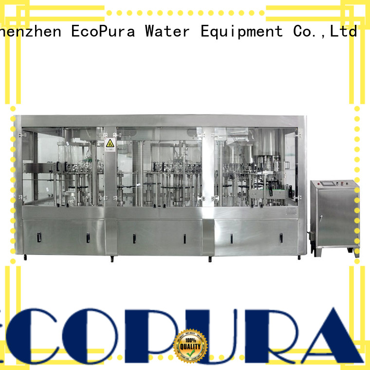 EcoPura volumetric oil bottle filling machine overseas trader for industrial production