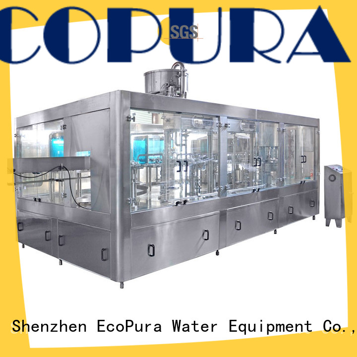 EcoPura standard csd filling machine wholesale for importer
