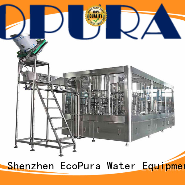 EcoPura low cost small liquid filling machine factory for liquids