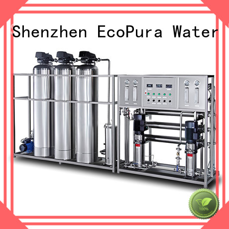 EcoPura 8m3h water processing machine exporter for the global market