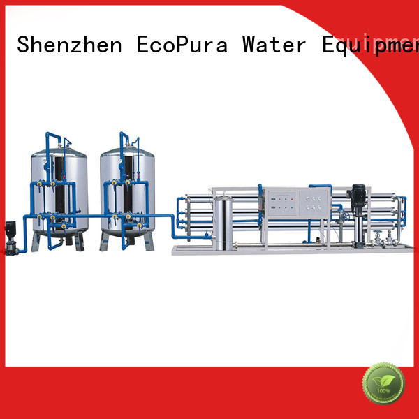 EcoPura reverse water treatment equipment manufacturers exporter for water treatment