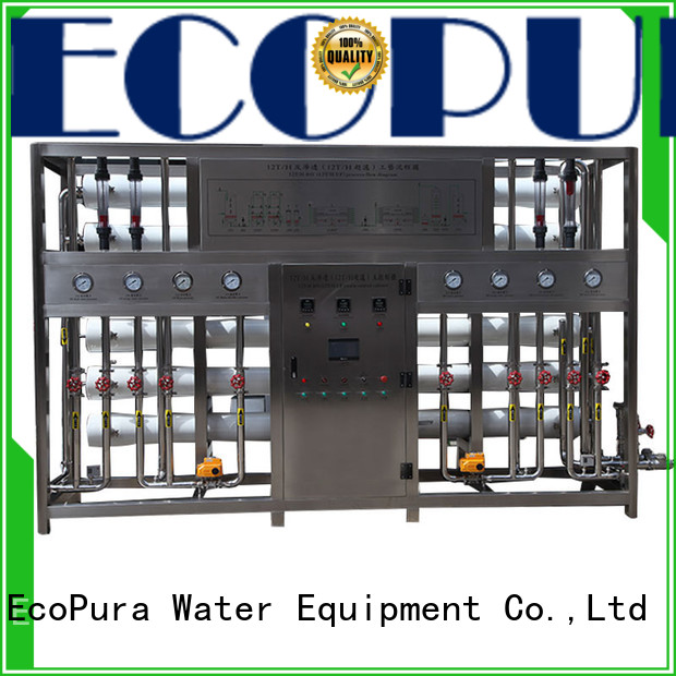 EcoPura ro water treatment machine price wholesaler trader for water purification