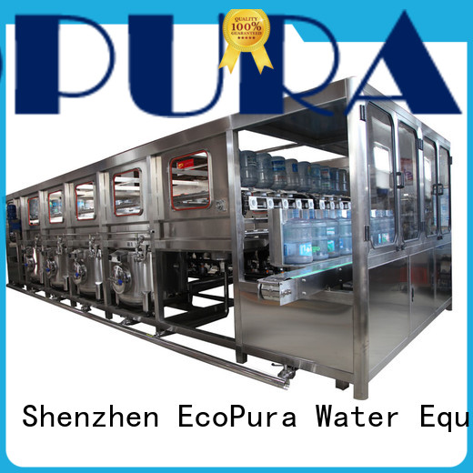 EcoPura automatic water filling equipment manufacturer for commercial production
