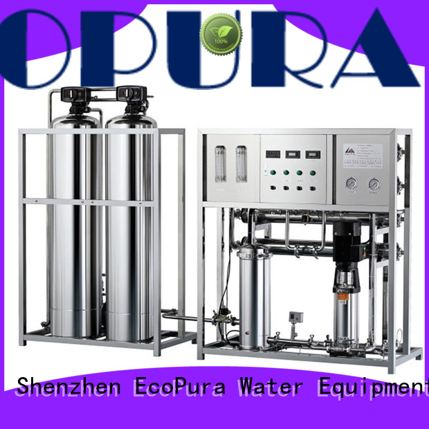 EcoPura 25m3h water treatment equipment solution expert for water purification