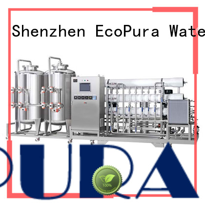 EcoPura strict inspection water treatment solution expert for the global market