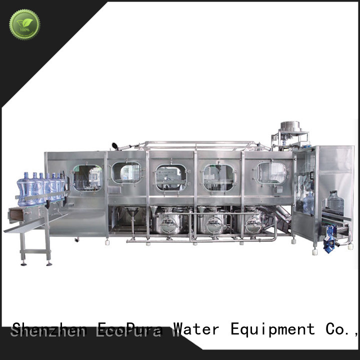 EcoPura hot recommended mineral water bottle filling machine manufacturer for distribution