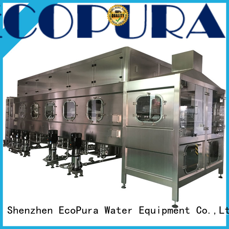 EcoPura 600bph water filling equipment manufacturer for industrial production