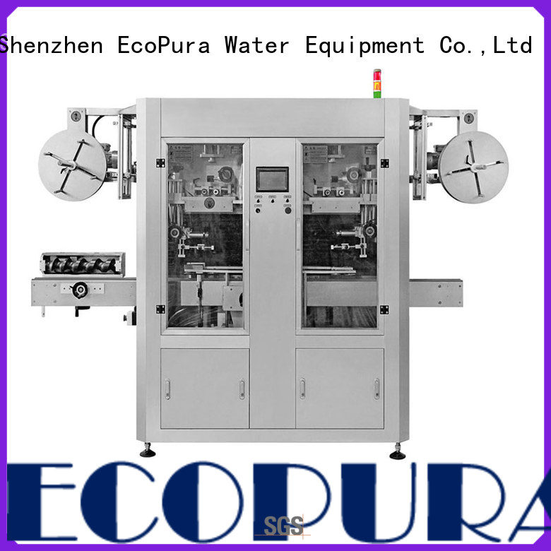 EcoPura ISO9001 certified Bottle Labeling Machine trade partner for commerce