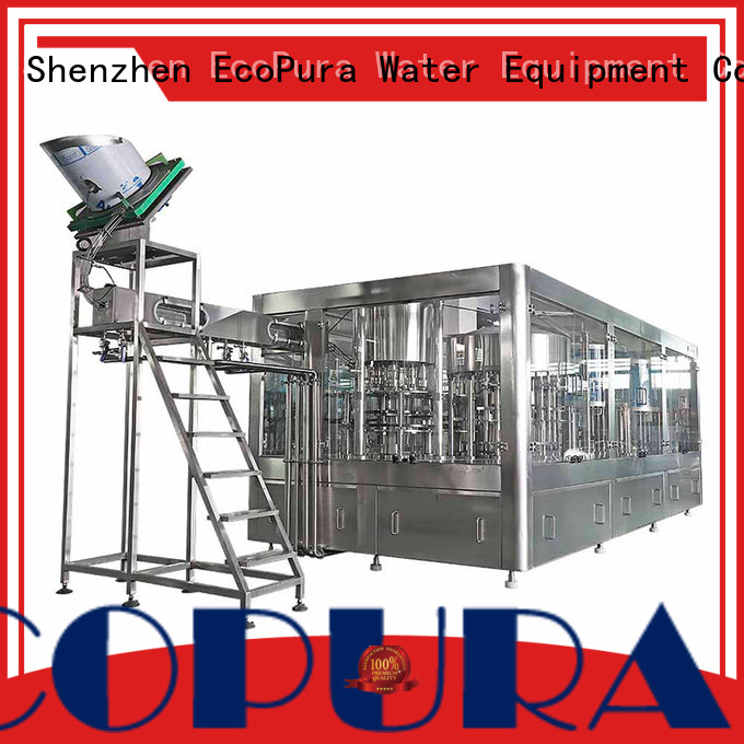 EcoPura low cost automatic liquid filling machine manufacturer for beverages