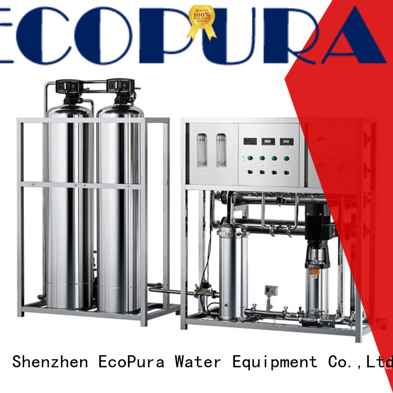 EcoPura standard water treatment equipment supplier exporter for water purification